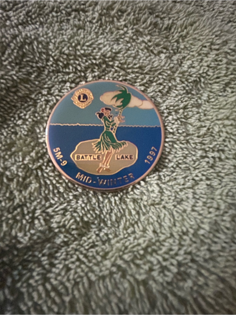 1997 battle lake MN lions club pin